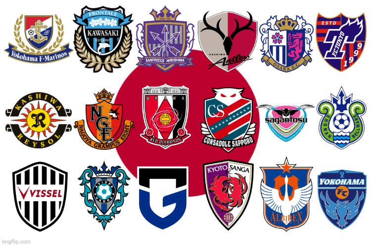 J1 League for the 2023 season | image tagged in japan,j league,futbol,2023 | made w/ Imgflip meme maker