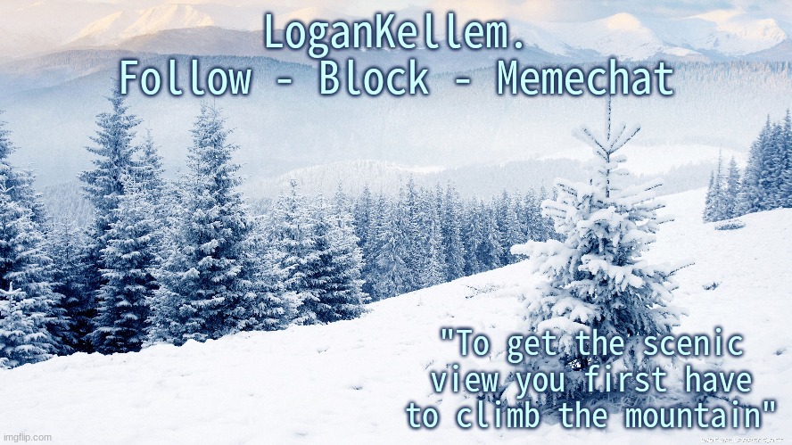 High Quality LoganKellem Announcement 4.0 Blank Meme Template