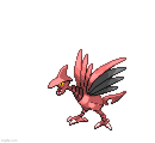 My version of shiny Skarmory | image tagged in custom shiny | made w/ Imgflip meme maker