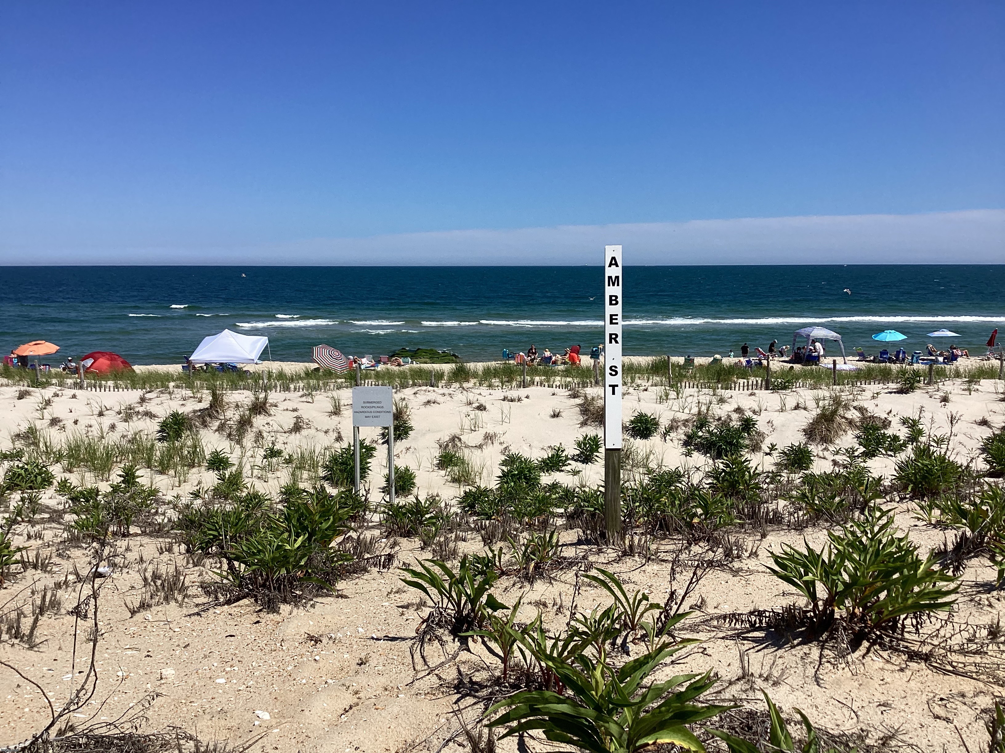 A picture of the Atlantic Ocean I took back in the summer when I went to the beach for the day, taken at Beach Haven, NJ | image tagged in share your own photos | made w/ Imgflip meme maker