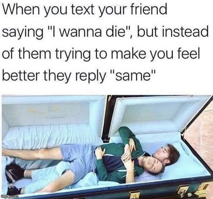 image tagged in dark humor | made w/ Imgflip meme maker