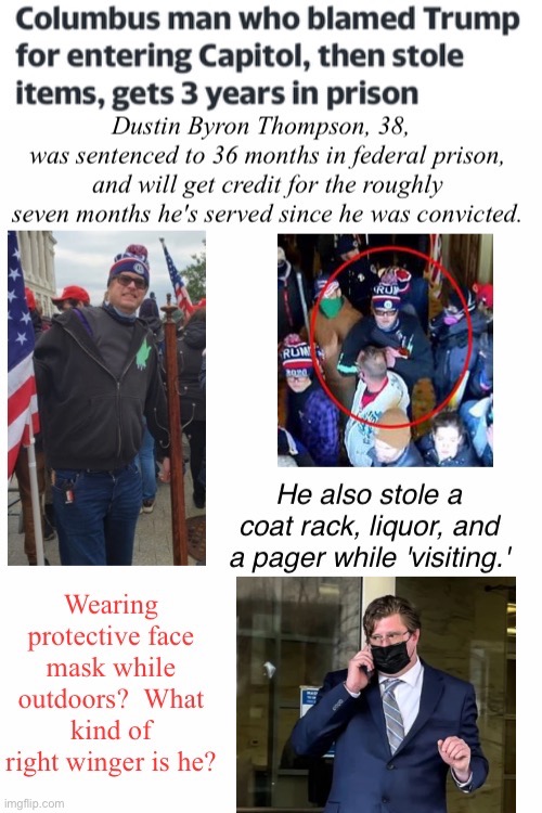 Drunk Paging Dustin 'Coatrack' Thompson | image tagged in terrorist | made w/ Imgflip meme maker