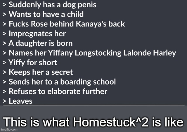 This is what Homestuck^2 is like | made w/ Imgflip meme maker