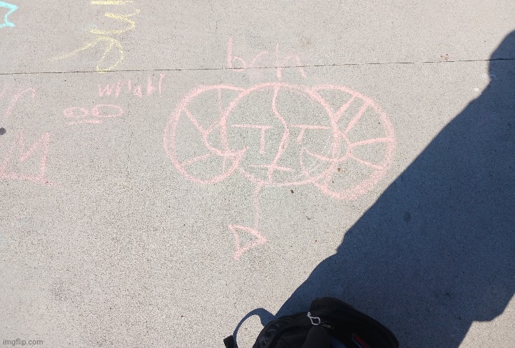 Chalk ben (sorry for late post) | made w/ Imgflip meme maker