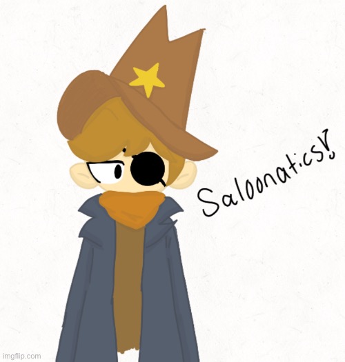 Just something I decided to draw. (I just love how it turned out-) | image tagged in saloonatics,eddsworld,tom,drawing,why are you reading the tags | made w/ Imgflip meme maker