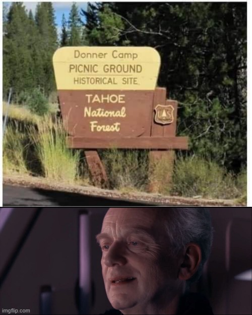 Hungry? | image tagged in palpatine ironic | made w/ Imgflip meme maker