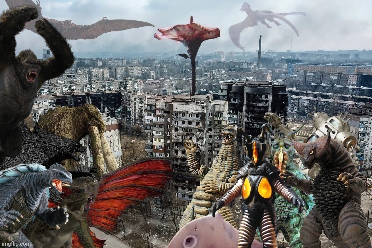 Battle of Kaiju Century | made w/ Imgflip meme maker