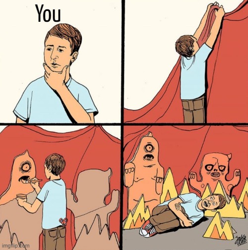 You | made w/ Imgflip meme maker