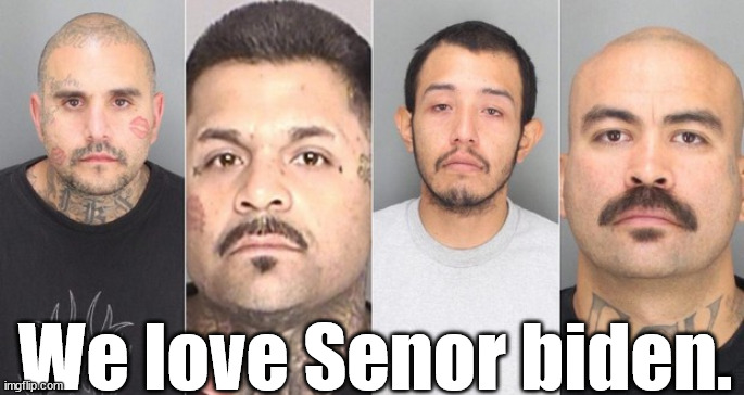 mexican cartels | We love Senor biden. | image tagged in mexican cartels | made w/ Imgflip meme maker