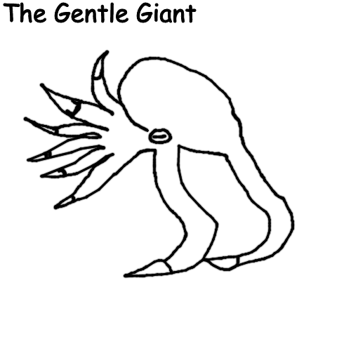 High Quality The Gentle Giant Blank Meme Template