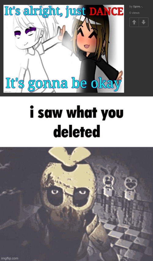 image tagged in i saw what you deleted | made w/ Imgflip meme maker