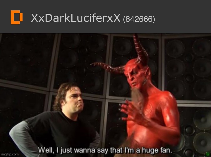 666 | image tagged in satan huge fan | made w/ Imgflip meme maker