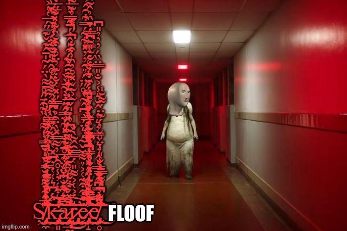 Skaree | FLOOF | image tagged in skaree | made w/ Imgflip meme maker