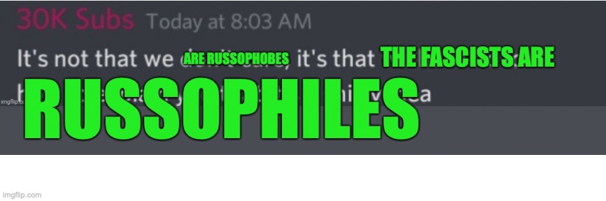 Don't we hear fascists label us as Russophobes when we only attack Putin? | image tagged in it's not that we don't care,fascist,hypocrisy,anti,russophilia | made w/ Imgflip meme maker