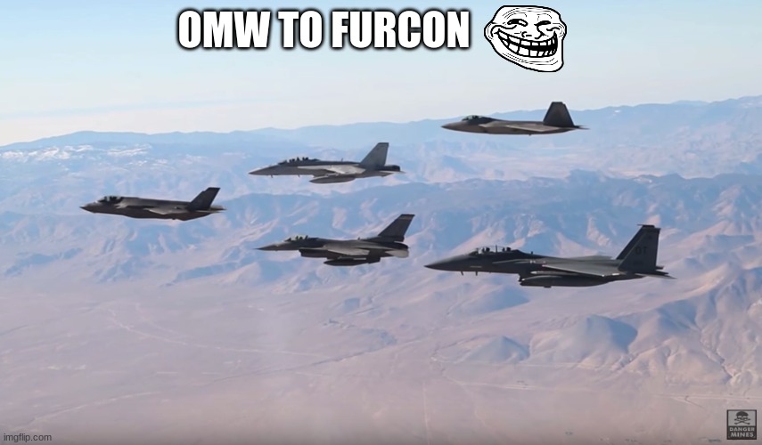 OMW TO FURCON | made w/ Imgflip meme maker