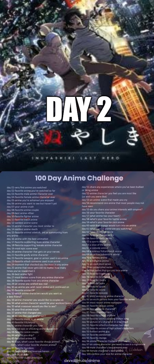 Inuyashiki. | DAY 2 | image tagged in 100 day anime challenge | made w/ Imgflip meme maker