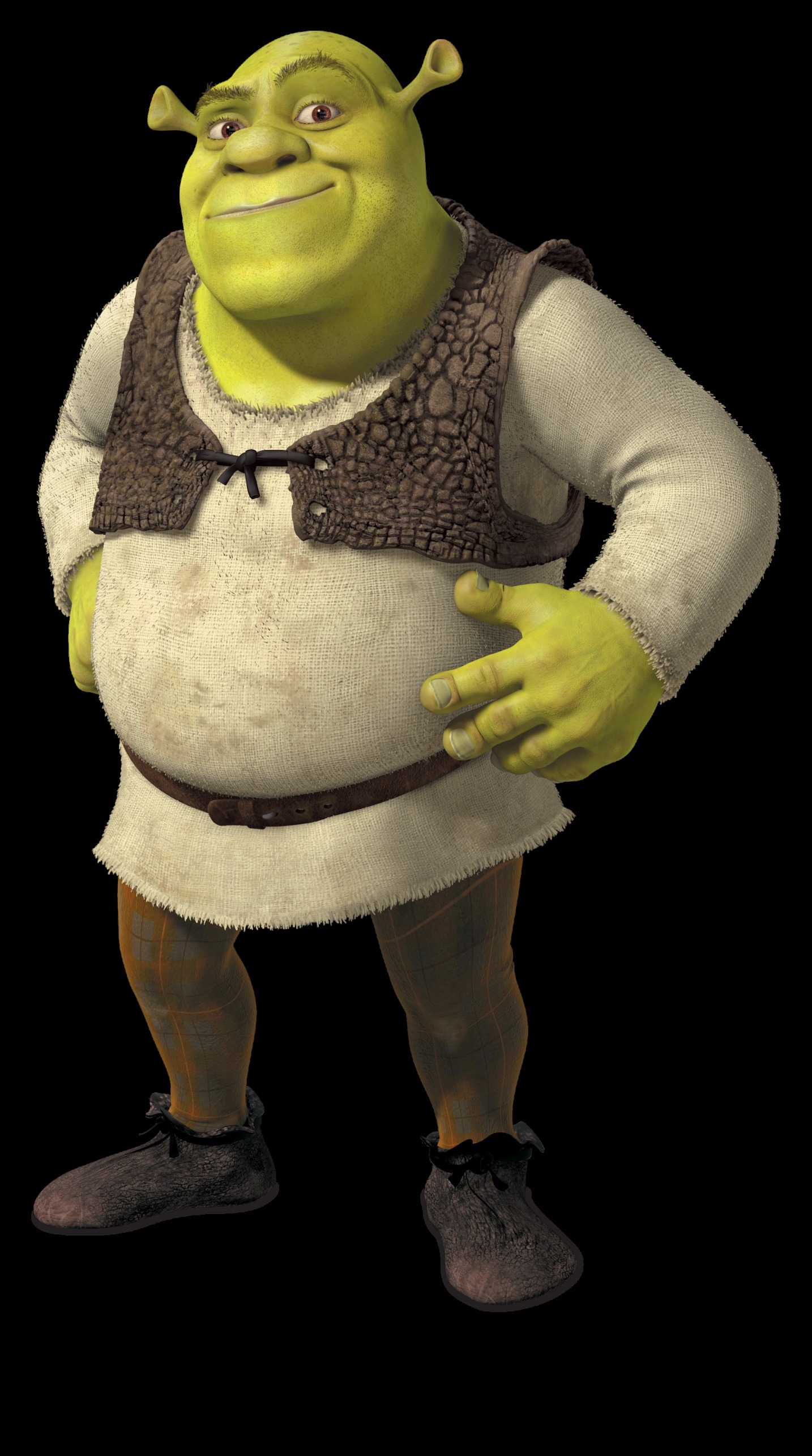 High Quality Shrek image Blank Meme Template