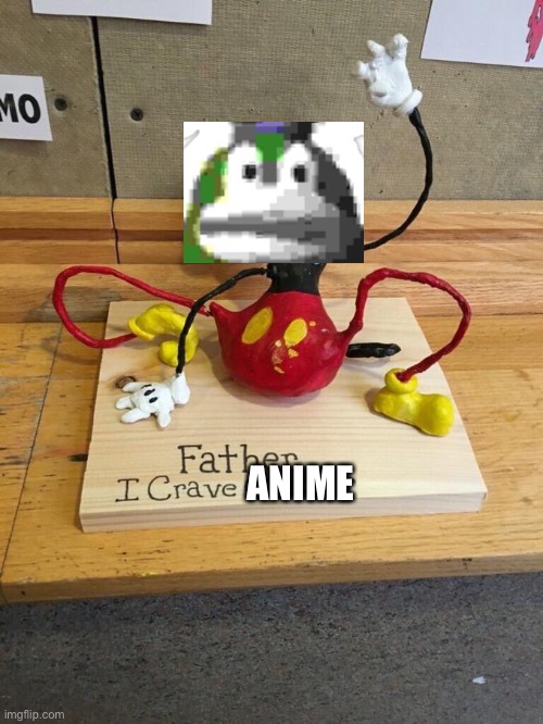 Father I crave cheddar | ANIME | image tagged in father i crave cheddar | made w/ Imgflip meme maker
