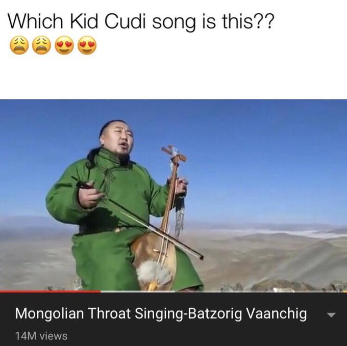 High Quality Mongolian throat singing Blank Meme Template