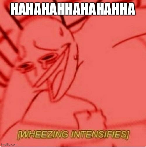 Wheeze | HAHAHAHHAHAHAHHA | image tagged in wheeze | made w/ Imgflip meme maker