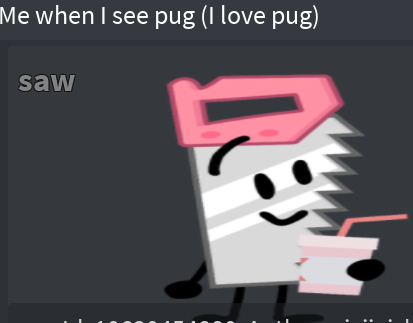 Me when I see pug Blank Meme Template