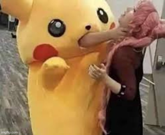 Pika Pika Suffocate | image tagged in pika pika suffocate | made w/ Imgflip meme maker