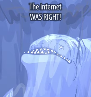 the internet was right Blank Meme Template