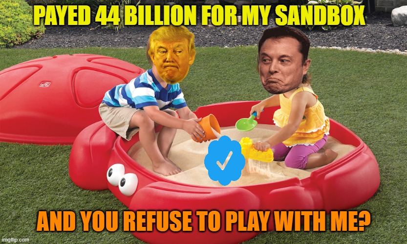 Sandbox | PAYED 44 BILLION FOR MY SANDBOX AND YOU REFUSE TO PLAY WITH ME? | image tagged in sandbox | made w/ Imgflip meme maker
