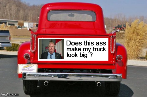 Rob Ford car decal  | Does this ass  look big ? make my truck | image tagged in funny | made w/ Imgflip meme maker