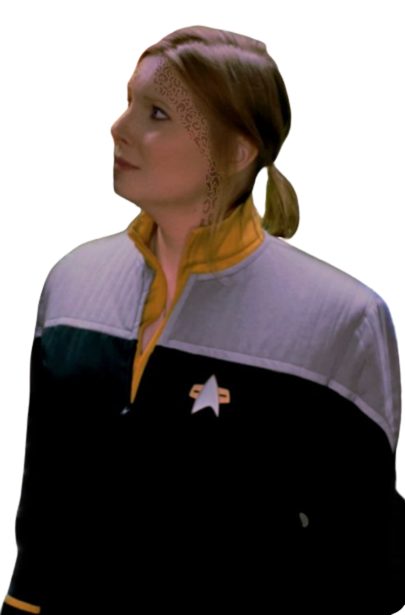 Ensign Amens Deep Space Nine Uniform Trill Spots Blank Meme Template
