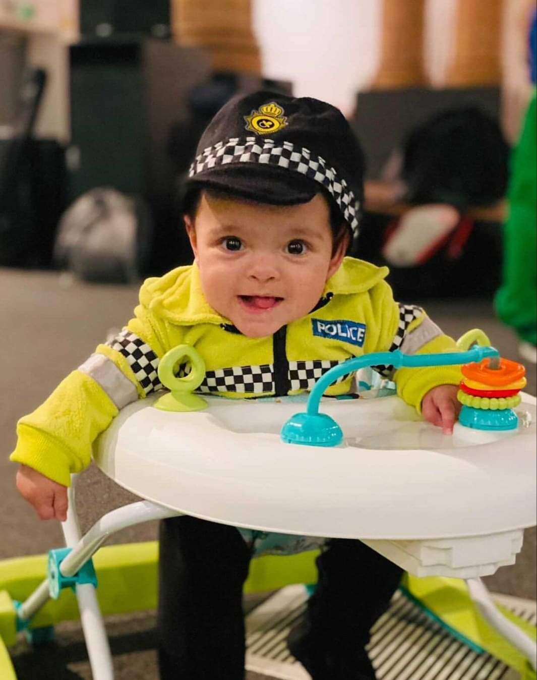 High Quality Baby Cop Blank Meme Template