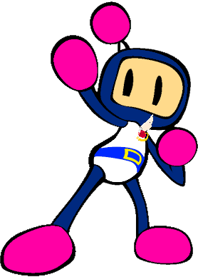 High Quality Dark Blue Bomber with a Jetters Badge (Adult) Blank Meme Template