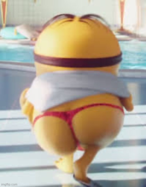 Thicc Minion | image tagged in thicc minion | made w/ Imgflip meme maker