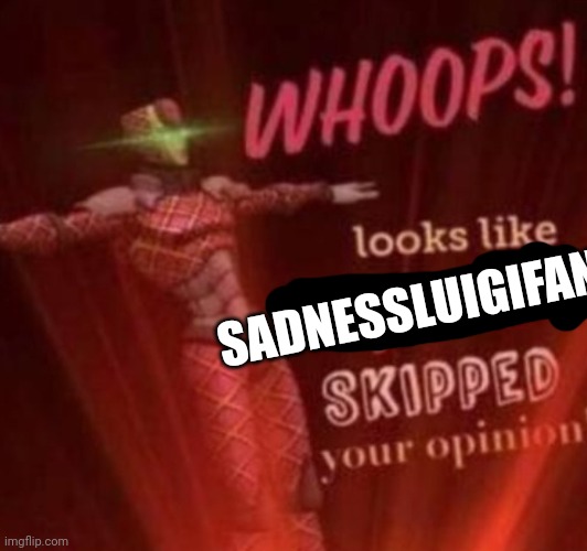 WHOOPS Blank Meme Template