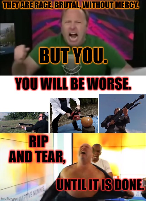 Alex Jones Is DoomGuy Imgflip