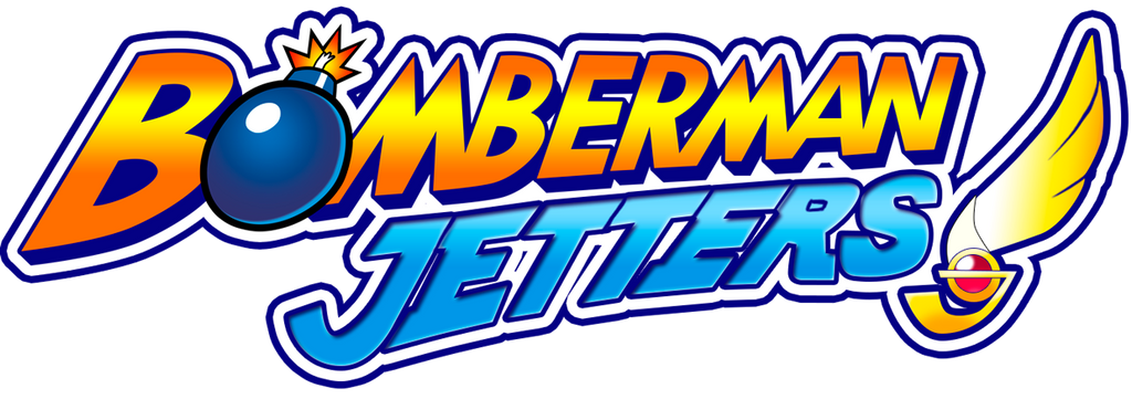 High Quality Bomberman Jetters Logo Blank Meme Template