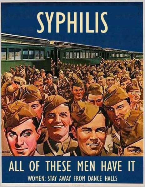 Syphilis all of these men have it Blank Meme Template
