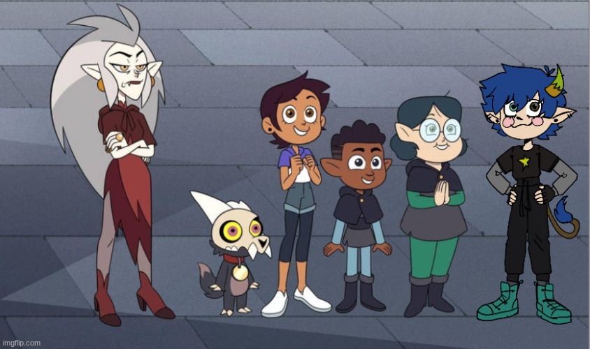 part 1 of adding self insert OCs to my favorite cartoons | made w/ Imgflip meme maker