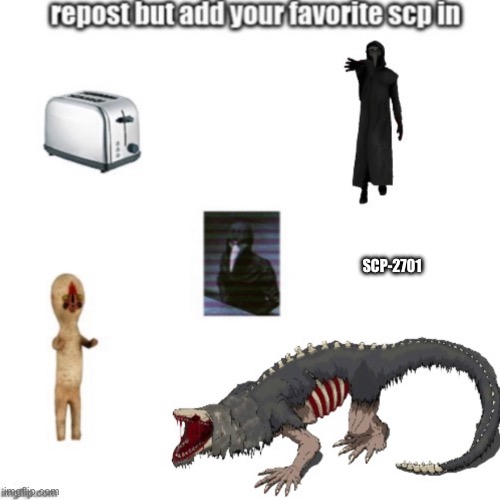 SCP-2701 | made w/ Imgflip meme maker