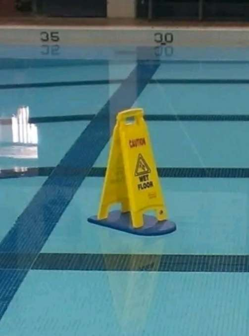 Wet Floor Blank Meme Template