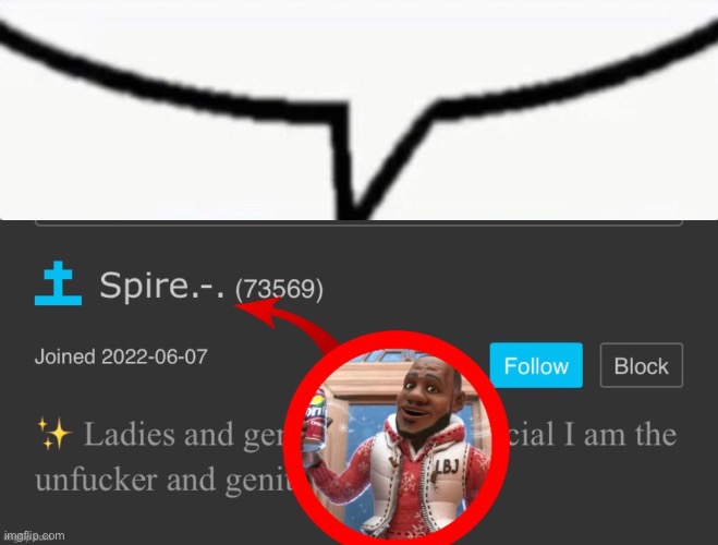 image tagged in speech bubble,spire found | made w/ Imgflip meme maker