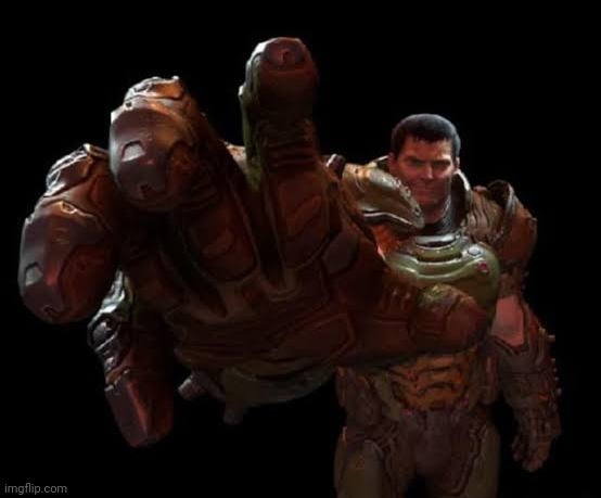 Doom guy | image tagged in doom guy | made w/ Imgflip meme maker