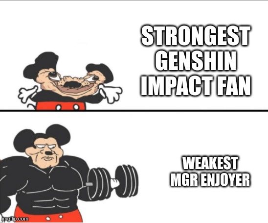 Image Tagged In Weak Vs Strong Miki Imgflip