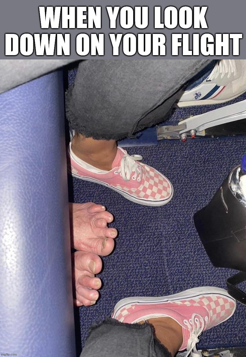 WHEN YOU LOOK DOWN ON YOUR FLIGHT | image tagged in cursed image | made w/ Imgflip meme maker