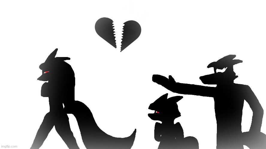 Heartbreak... (art by me) | made w/ Imgflip meme maker