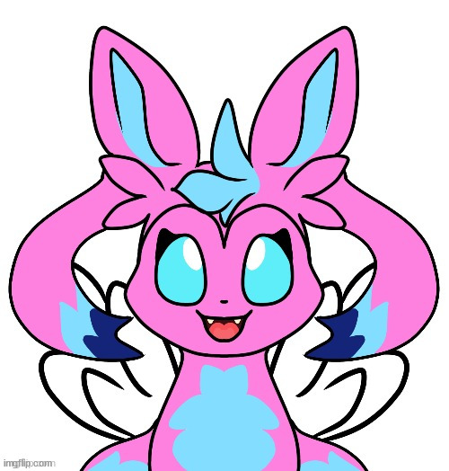 sylceon and kitty fusion drawn by saturn | image tagged in sylceon and kitty fusion drawn by saturn | made w/ Imgflip meme maker