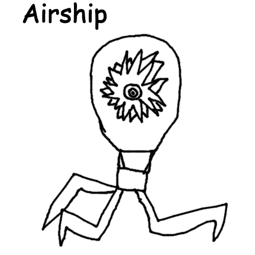 High Quality Airship Blank Meme Template