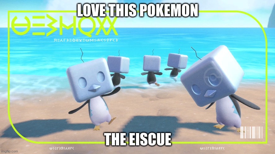 LOVE THIS POKEMON; THE EISCUE | made w/ Imgflip meme maker