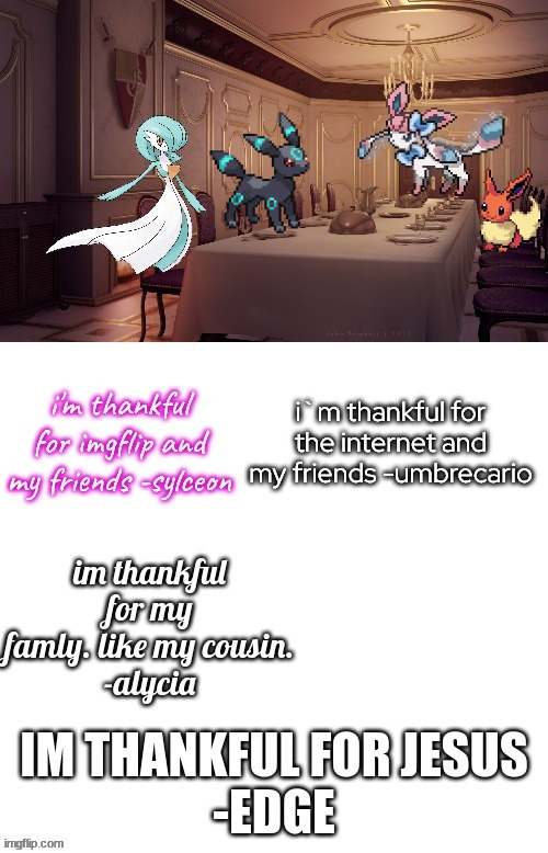 fixed it | i`m thankful for the internet and my friends -umbrecario | made w/ Imgflip meme maker