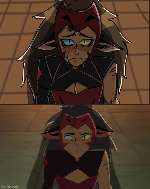 she ra screencap redraw! | made w/ Imgflip meme maker